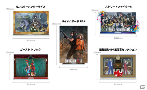 カプコンのキャラクターたちをボクセルタッチで表現した「VOXENATION」シリーズが登場！カプコンタイトルの新グッズを紹介の画像2