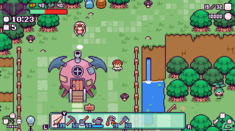 Switch版「ピコンティア」が配信！フシギな島のナゾを解き明かす箱庭型スローライフRPGの画像12
