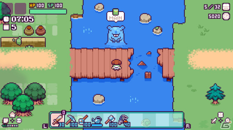 Switch版「ピコンティア」が配信！フシギな島のナゾを解き明かす箱庭型スローライフRPGの画像8