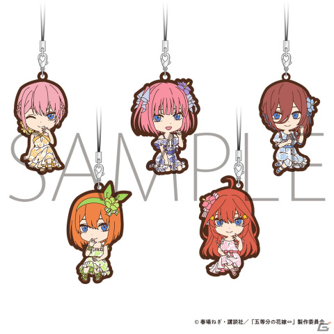 「五等分の花嫁∽」五つ子がかりゆしドレスに身を包んだ描き下ろしイラストグッズが登場！の画像10