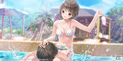 「ブルリフS」初の水着イベント「特別任務！？ビーチでうきうき大作戦！」が開催！水着姿の美岐と由紀子が登場の画像10