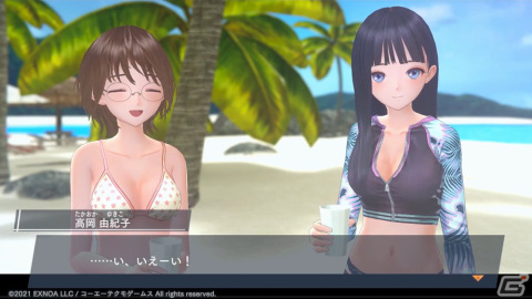 「ブルリフS」初の水着イベント「特別任務！？ビーチでうきうき大作戦！」が開催！水着姿の美岐と由紀子が登場の画像3