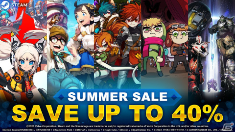 CREST GAMESがSteamサマーセールに参加!「ARIA CHRONICLE」や「METALLIC CHILD」など9タイトルが最大40%OFFにの画像1