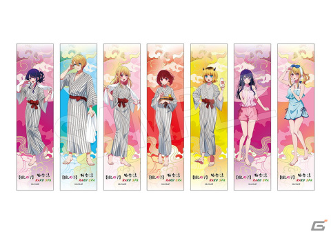 TVアニメ「【推しの子】」×極楽湯・RAKU SPAコラボキャンペーンが開催決定！浴衣姿の描き下ろしイラストを使用したグッズもの画像2
