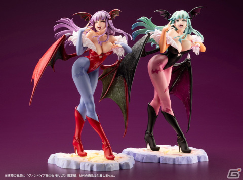 「ヴァンパイア美少女 モリガン」の1/7スケールフィギュアがリリスカラーリングで登場！あみあみとコトブキヤで限定販売の画像12