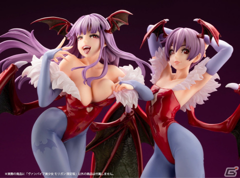 ヴァンパイア美少女 モリガン」の1/7スケールフィギュアがリリスカラー