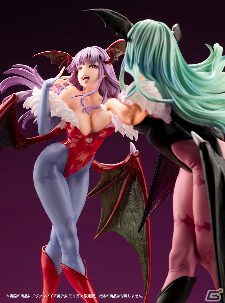 ヴァンパイア美少女 モリガン」の1/7スケールフィギュアがリリス