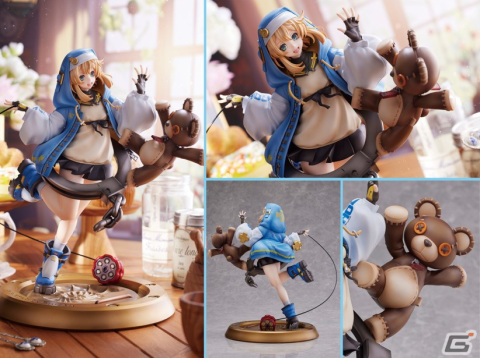 「GUILTY GEAR -STRIVE-」ブリジットの1/7スケールフィギュアが登場！オリジナルのポーズでロジャーとともに再現の画像1