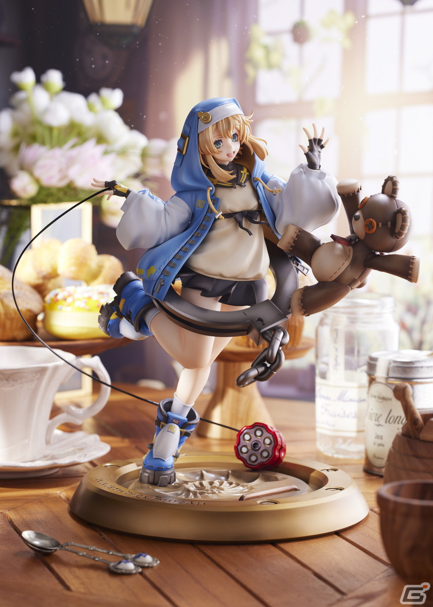 「GUILTY GEAR -STRIVE-」ブリジットの1/7スケールフィギュアが登場！オリジナルのポーズでロジャーとともに再現の画像2