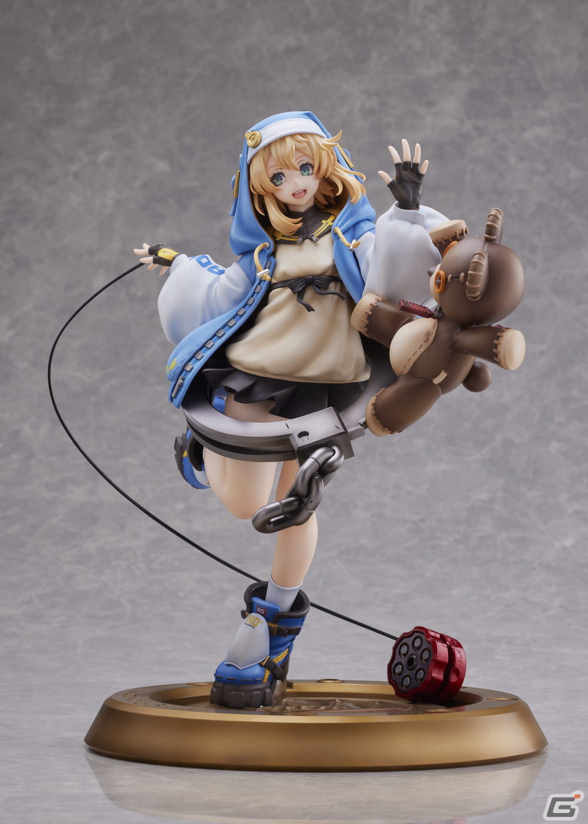 「GUILTY GEAR -STRIVE-」ブリジットの1/7スケールフィギュアが登場！オリジナルのポーズでロジャーとともに再現の画像4