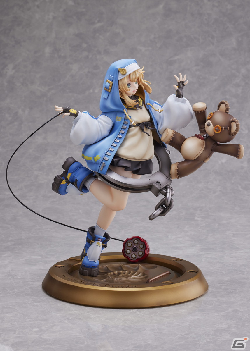「GUILTY GEAR -STRIVE-」ブリジットの1/7スケールフィギュアが登場！オリジナルのポーズでロジャーとともに再現の画像6