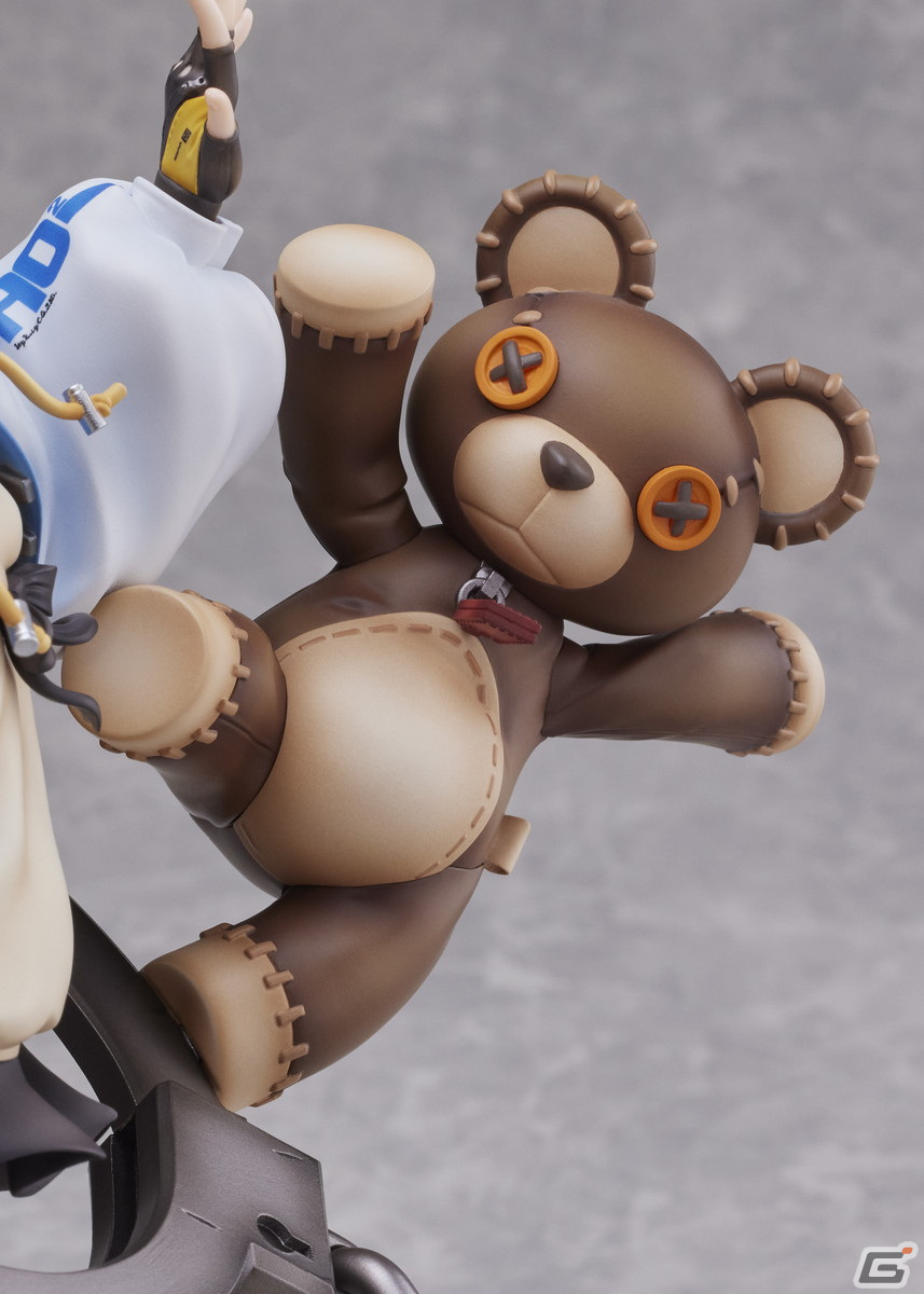 「GUILTY GEAR -STRIVE-」ブリジットの1/7スケールフィギュアが登場！オリジナルのポーズでロジャーとともに再現の画像7