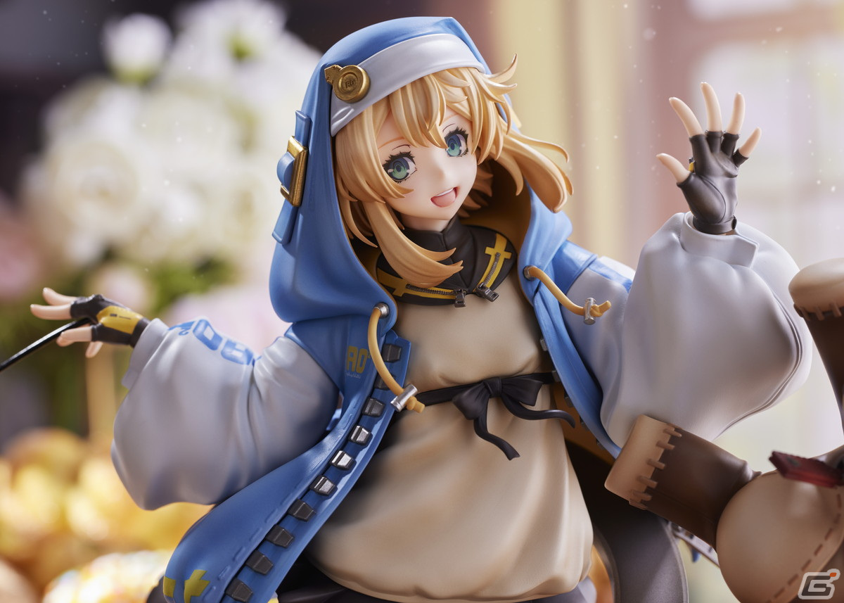 「GUILTY GEAR -STRIVE-」ブリジットの1/7スケールフィギュアが登場！オリジナルのポーズでロジャーとともに再現の画像9