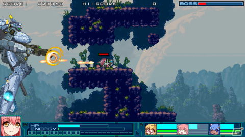 「爆裂武装 バルビークル」Switch版が7月20日にリリース！異星人ヒロインによるコミカルアクションSTGがHD化して登場の画像2