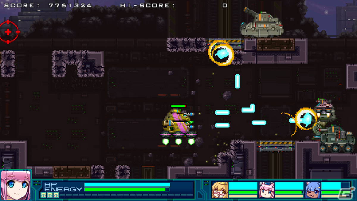 「爆裂武装 バルビークル」Switch版が7月20日にリリース！異星人ヒロインによるコミカルアクションSTGがHD化して登場の画像19