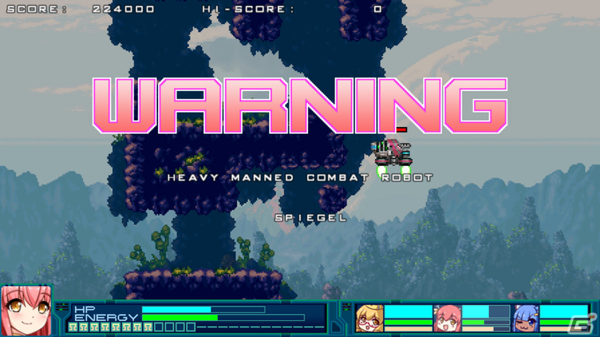 「爆裂武装 バルビークル」Switch版が7月20日にリリース！異星人ヒロインによるコミカルアクションSTGがHD化して登場の画像20