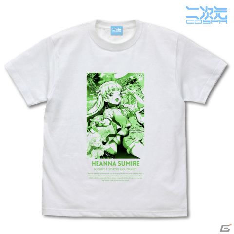 「スクフェス2」のURイラストを使用したTシャツが登場！第1弾は穂乃果や千歌、せつ菜、夏美がラインナップの画像10