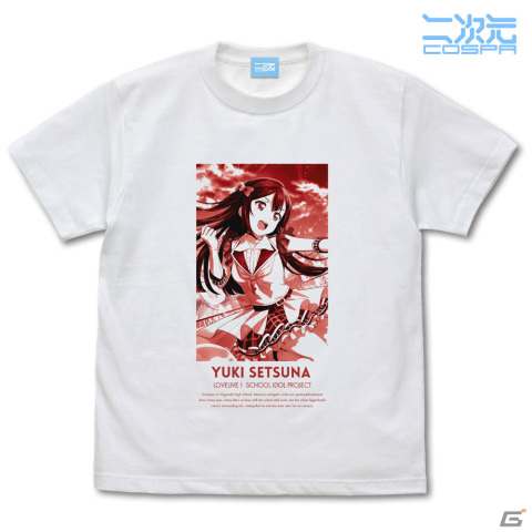 「スクフェス2」のURイラストを使用したTシャツが登場！第1弾は穂乃果や千歌、せつ菜、夏美がラインナップの画像5