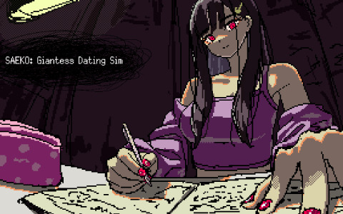 「SAEKO: Giantess Dating Sim」のSteamストアページが公開――小人となって巨大な少女と生活する全年齢向けビジュアルノベル