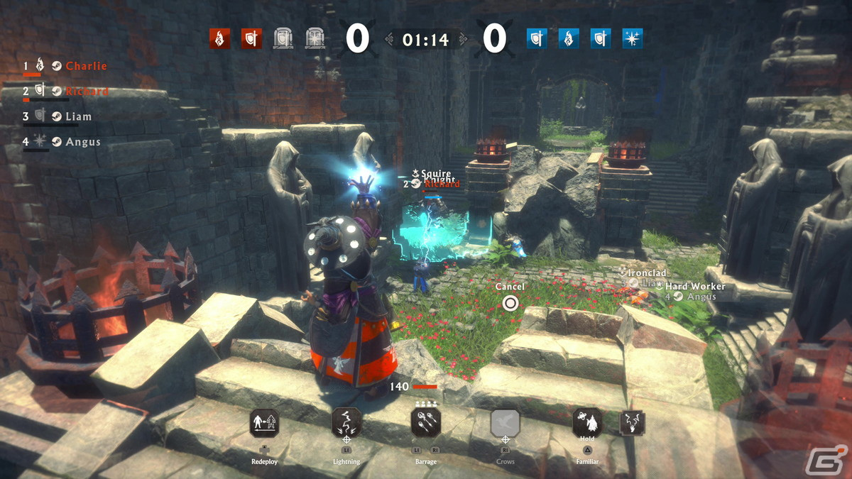 「Warlander」4vs4の新モード「アリーナモード」のプレビュー版が7月8日に配信！の画像10