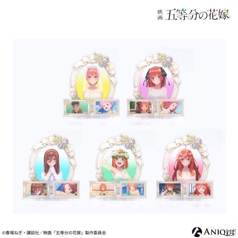 「五等分の花嫁」ウェディングジオラマアクリルスタンドなどAniqueオリジナルグッズが登場！五つ子との生活を末永く楽しめるアイテムにの画像2