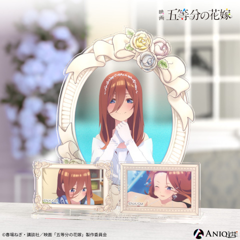 「五等分の花嫁」ウェディングジオラマアクリルスタンドなどAniqueオリジナルグッズが登場！五つ子との生活を末永く楽しめるアイテムにの画像5