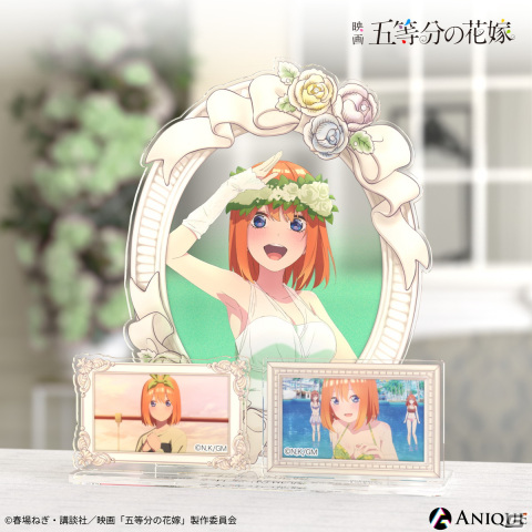 「五等分の花嫁」ウェディングジオラマアクリルスタンドなどAniqueオリジナルグッズが登場！五つ子との生活を末永く楽しめるアイテムにの画像6