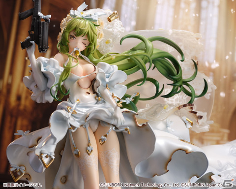 「ドルフロ」1/7スケールフィギュア「M950A 鶯と薔薇 -重傷Ver.‐」の予約受付が開始！の画像2