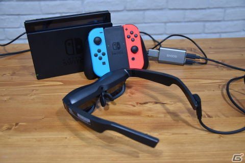 重さは82g！ゲーム機やスマートフォンも接続可能な軽量コンパクトなスマートグラス「TCL NXTWEAR S」を使ってみたの画像9