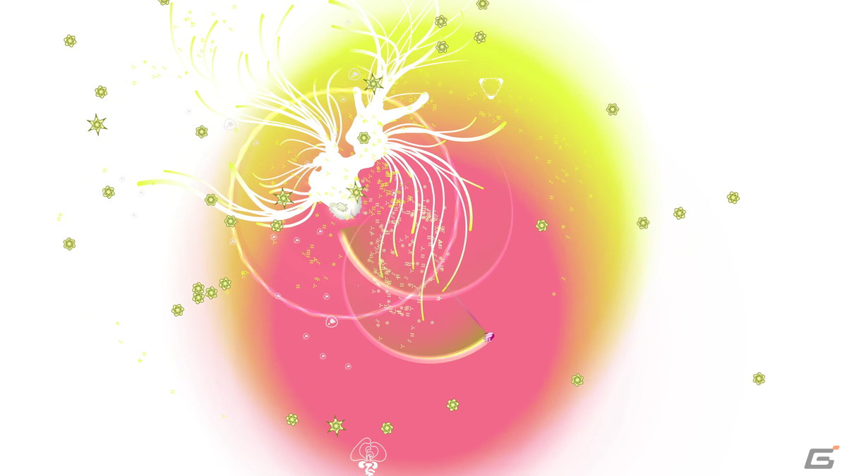 「PixelJunk Eden 2」のPS5/PS4/PC版が2023年に発売決定！ジャンプやスピンで色や形が変化する不思議な世界のアクションゲームの画像11