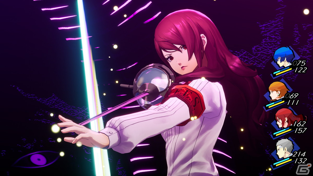 「ペルソナ3 リロード」真田明彦と桐条美鶴、山岸風花のキャラクターアート＆画面写真が公開！3人が登場する最新映像もチェックの画像10