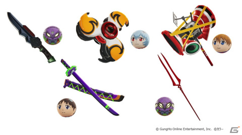 「ニンジャラ」で「エヴァンゲリオン」コラボが本日スタート！エヴァンゲリオンのコラボコーデやニンジャガムが登場の画像2
