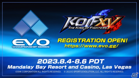 「Evo 2023」にSNKブースが出展！サイドトーナメントや「KOF XV」のナジュド先行試遊などを実施予定の画像2