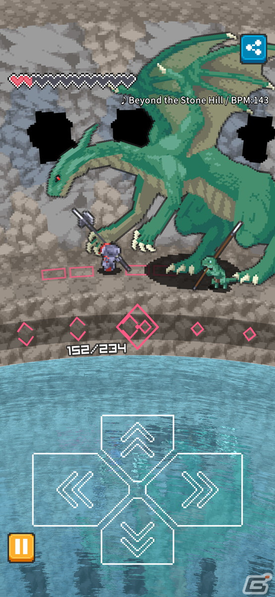 「Lilt Way」がiOS/Androidで7月28日に配信！リズムに合わせてアクションを行うハクスラRPGの画像6