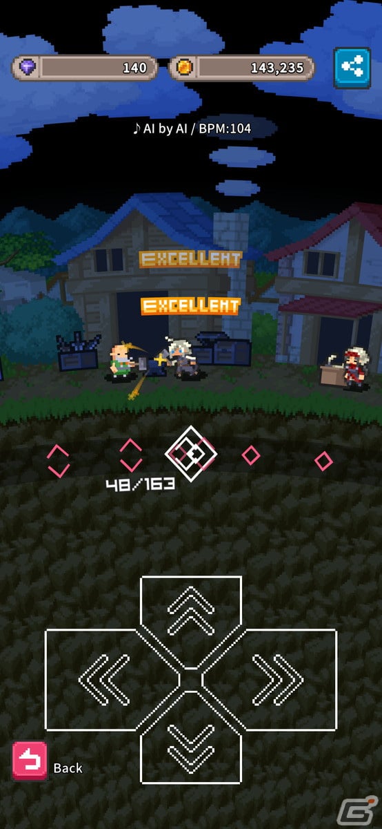「Lilt Way」がiOS/Androidで7月28日に配信！リズムに合わせてアクションを行うハクスラRPGの画像7