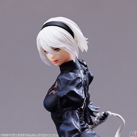 スクエニの造形物ブランド・FORM-ISMから「ニーアオートマタ フォルミズム 2B（ヨルハ二号B型）」のフィギュア2種が2024年2月に発売決定！の画像10