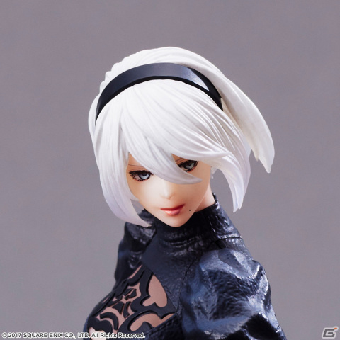 スクエニの造形物ブランド・FORM-ISMから「ニーアオートマタ フォルミズム 2B（ヨルハ二号B型）」のフィギュア2種が2024年2月に発売決定！の画像14