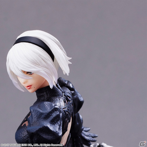スクエニの造形物ブランド・FORM-ISMから「ニーアオートマタ フォルミズム 2B（ヨルハ二号B型）」のフィギュア2種が2024年2月に発売決定！の画像16