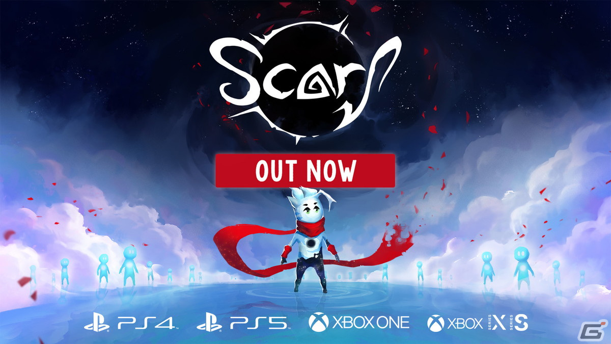 ドラゴンの形をした赤いスカーフと旅するADV「SCARF」がPS5/PS4/Xbox Series X|S/Xbox Oneで発売！の画像1