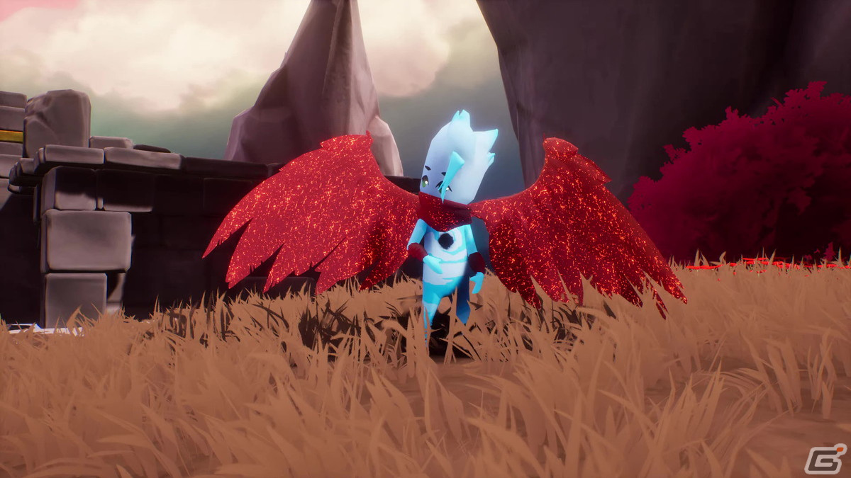 ドラゴンの形をした赤いスカーフと旅するADV「SCARF」がPS5/PS4/Xbox Series X|S/Xbox Oneで発売！の画像4
