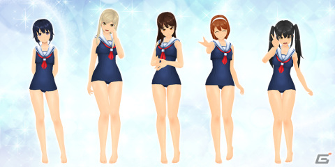 「スクスト2」夏の限定イベント「エテルノスカイアドベンチャー2023」が開催！総勢38名分の新作水着が選べる2種のデザインで登場の画像22