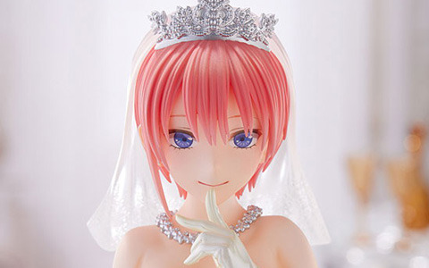 TVアニメ「五等分の花嫁∬」ウェディング衣装の中野一花フィギュアが登場！