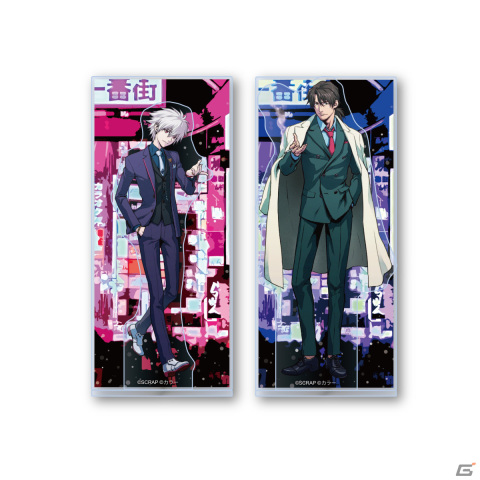 渚カヲルがプリントされたシャンパングラスも！歌舞伎町探偵セブン×エヴァンゲリオン「謎のスパイと伝説のホスト」のグッズ第二弾が公開の画像3