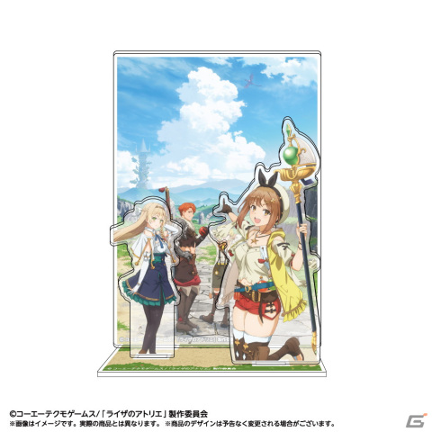 アニメ「ライザのアトリエ ～常闇の女王と秘密の隠れ家～」の描き下ろしアクリルスタンドやタペストリーなど22種のアイテムが登場！の画像12