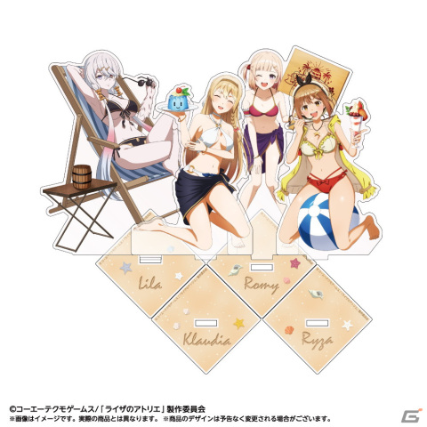 アニメ「ライザのアトリエ ～常闇の女王と秘密の隠れ家～」の描き下ろしアクリルスタンドやタペストリーなど22種のアイテムが登場！の画像5