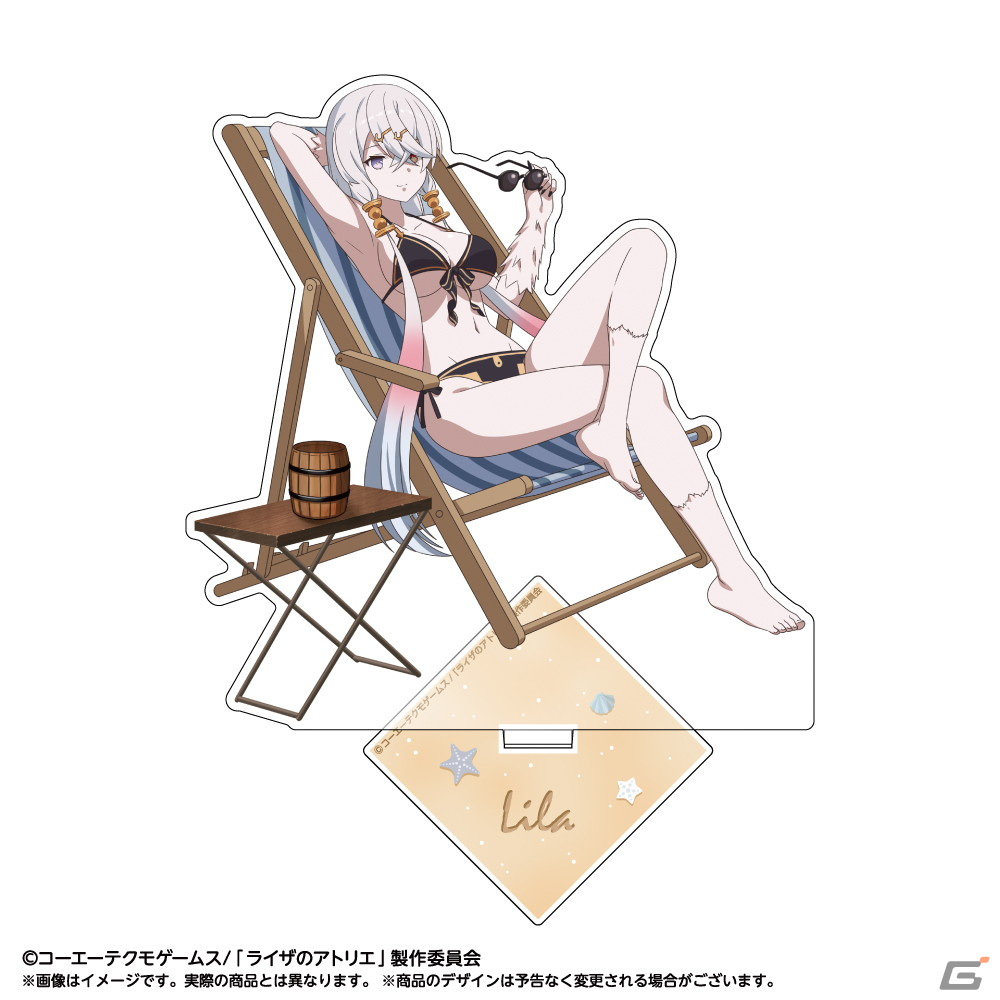 アニメ「ライザのアトリエ ～常闇の女王と秘密の隠れ家～」の描き下ろしアクリルスタンドやタペストリーなど22種のアイテムが登場！の画像3