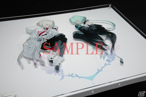 「SYNDUALITY」プロジェクトビジュアルのレイヤードグラフとアニメ「SYNDUALITY Noir」ティザービジュアルのキャンバスアートが登場！の画像2