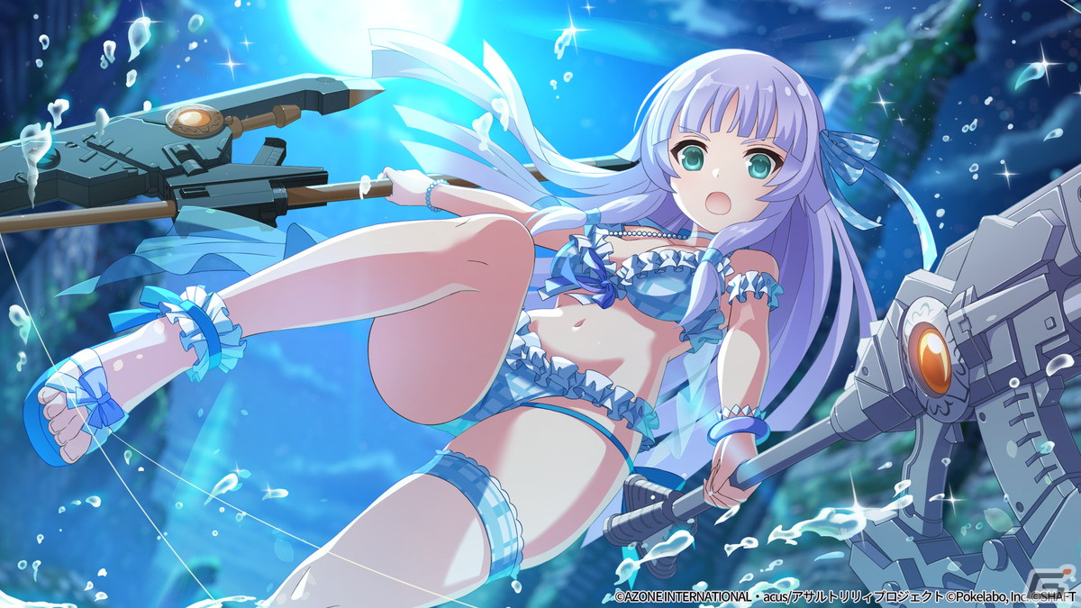 アサルトリリィ コスプレ 天葉 衣装 水着 L アサルトリリィ コスプレ