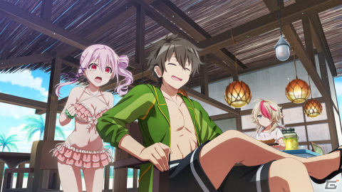 「エンキル」に緒方シュウとキサラが水着姿で登場！「悪魔の浜辺へようこそスカウト 後半」が開催の画像3
