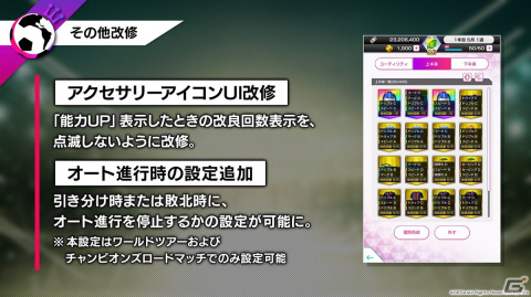 「サカつくRTW」Ver.6.1.0アップデートの内容やカナリア軍団の登場が発表となったQ ANNIVERSARY公式放送まとめの画像10